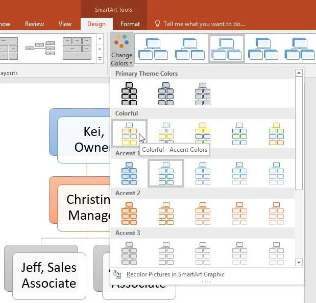 PowerPoint'i Öğrenin - Ders 22: SmartArt grafiklerini kullanma talimatları