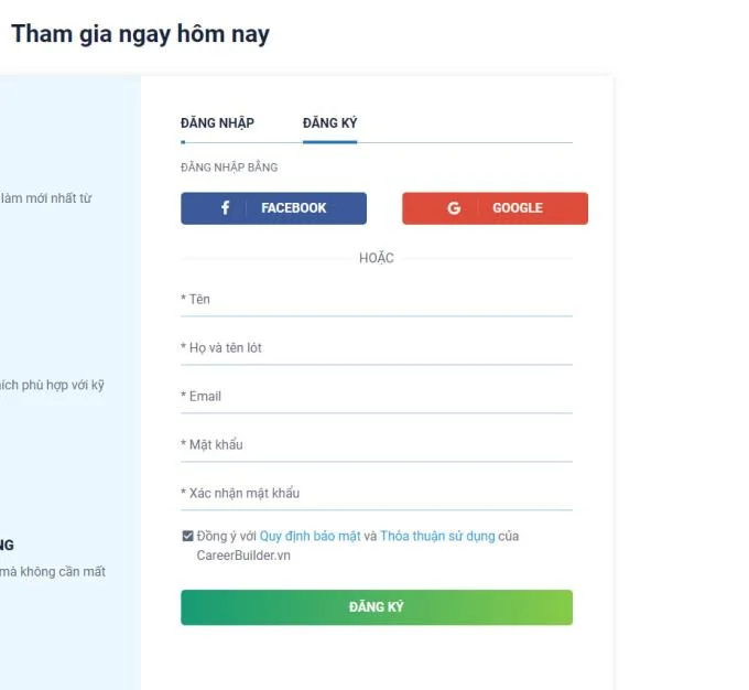 CareerBuilder'a kaydolma ve oturum açma talimatları