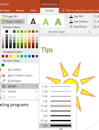 PowerPoint'i Öğrenin - Ders 15: PowerPoint'te Şekiller'e şekiller nasıl eklenir ve düzenlenir