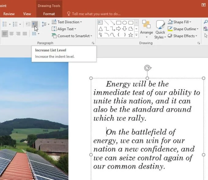 Learn PowerPoint - Lesson 12: Adjust margins and line spacing