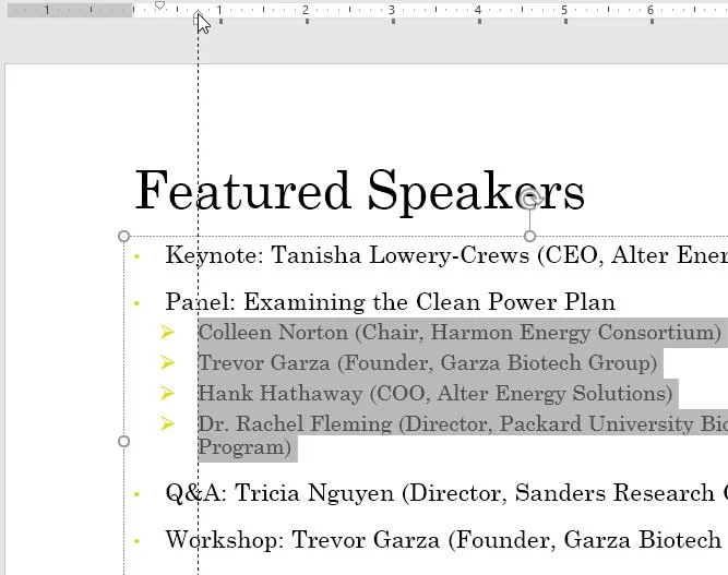 Learn PowerPoint - Lesson 12: Adjust margins and line spacing