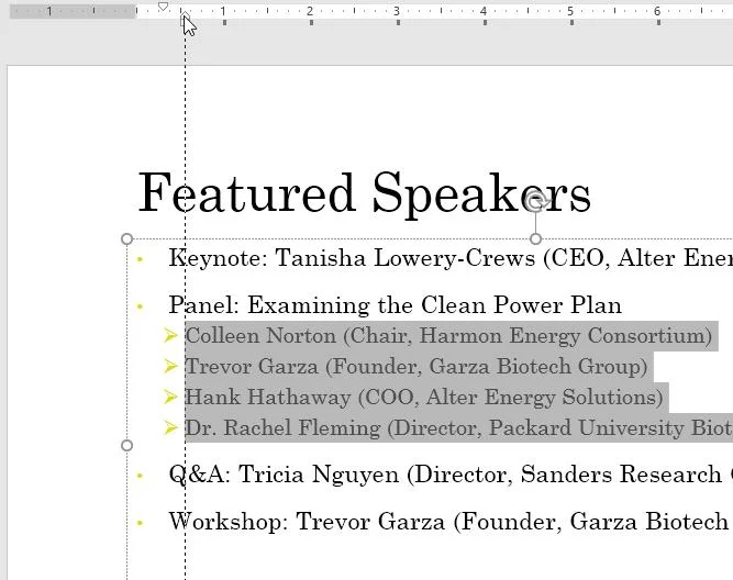 Learn PowerPoint - Lesson 12: Adjust margins and line spacing
