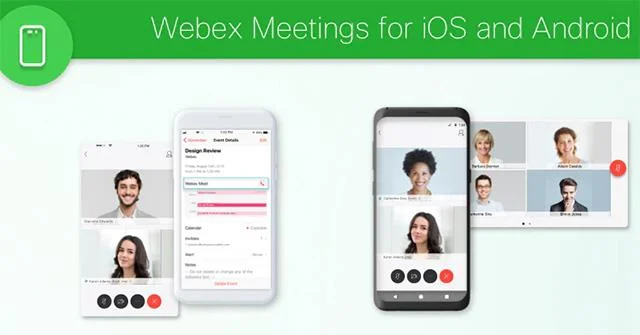 Instrucciones para registrarse y usar Webex Meeting en dispositivos móviles