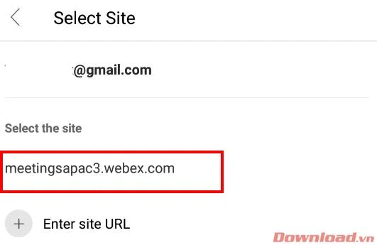 Instrucciones para registrarse y usar Webex Meeting en dispositivos móviles