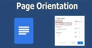 How to change page orientation on Google Docs to landscape