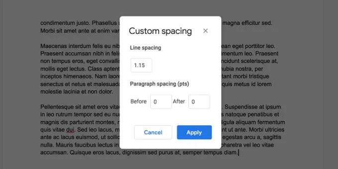 How to delete a page in Google Docs