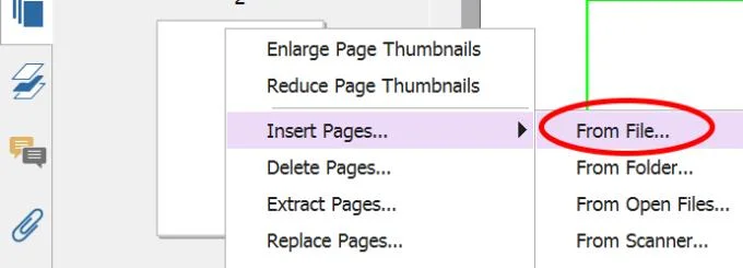 Foxit Reader ile PDF dosyalarının nasıl birleştirileceğine ilişkin talimatlar