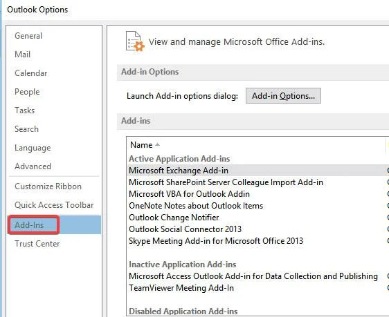 Fix Outlook asking for password continuously