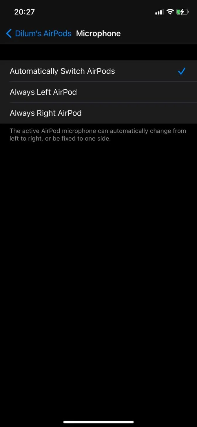 AirPods의 마이크가 작동하지 않는 문제를 해결하는 방법