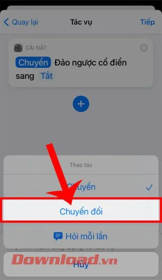Petunjuk untuk mengubah warna antarmuka "Komputer" di iPhone