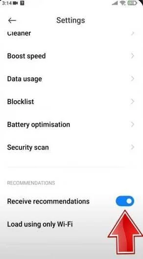 Cara mematikan iklan di MIUI 12
