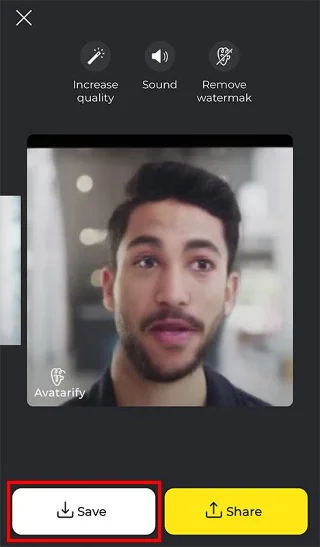 Petunjuk untuk menggunakan kolase foto wajah Avatarify