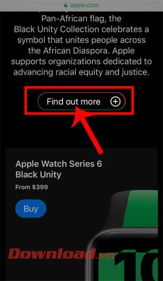 Petunjuk untuk mengunduh set wallpaper Persatuan Hitam di iPhone