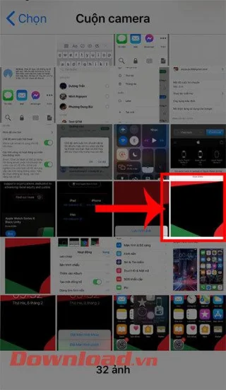 Petunjuk untuk mengunduh set wallpaper Persatuan Hitam di iPhone