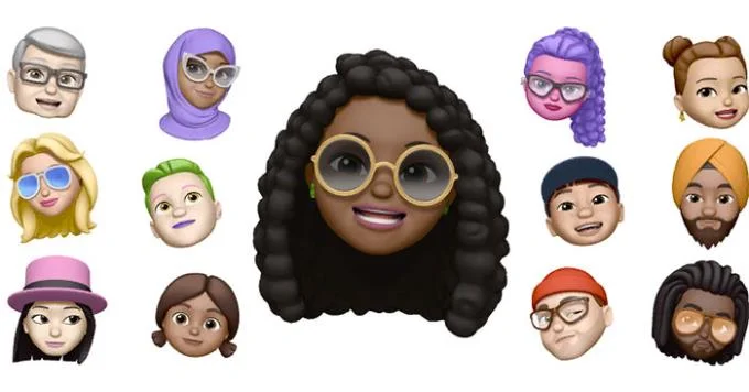 Petunjuk untuk mengirim pesan suara Memoji sesuai dengan gerakan wajah di iPhone