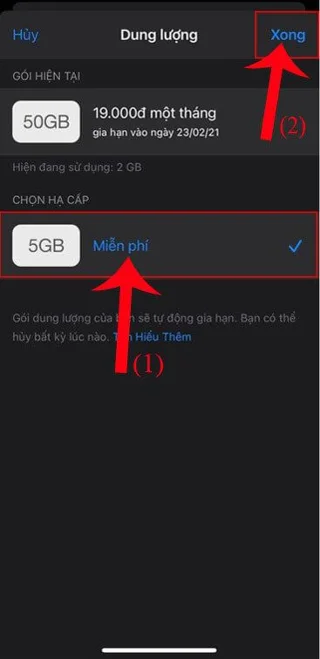 獲取 9 個月 50GB 免費 iCloud 存儲空間的說明