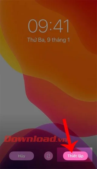 Instrucciones para configurar el fondo de pantalla para que cambie de día y de noche en iPhone