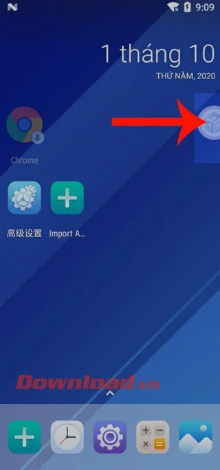 Petunjuk untuk menginstal server virtual di ponsel Android