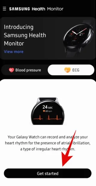 Cara memeriksa EKG di Samsung Galaxy Watch