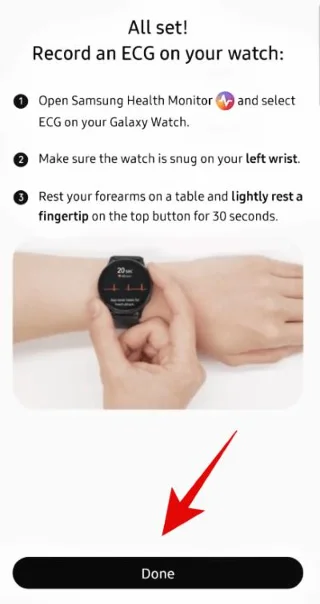 Cara memeriksa EKG di Samsung Galaxy Watch