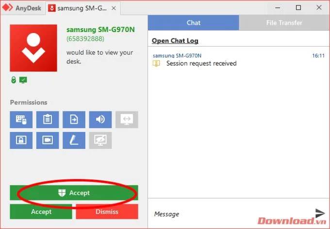 Petunjuk untuk menginstal dan menggunakan AnyDesk - Kontrol komputer jarak jauh