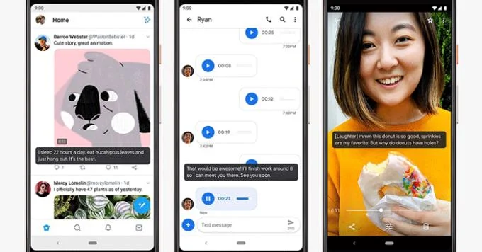 Petunjuk untuk mengaktifkan fitur subtitle otomatis Google di ponsel