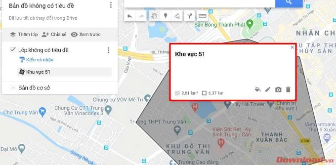 Petunjuk menggambar di peta Google di PC dan smartphone