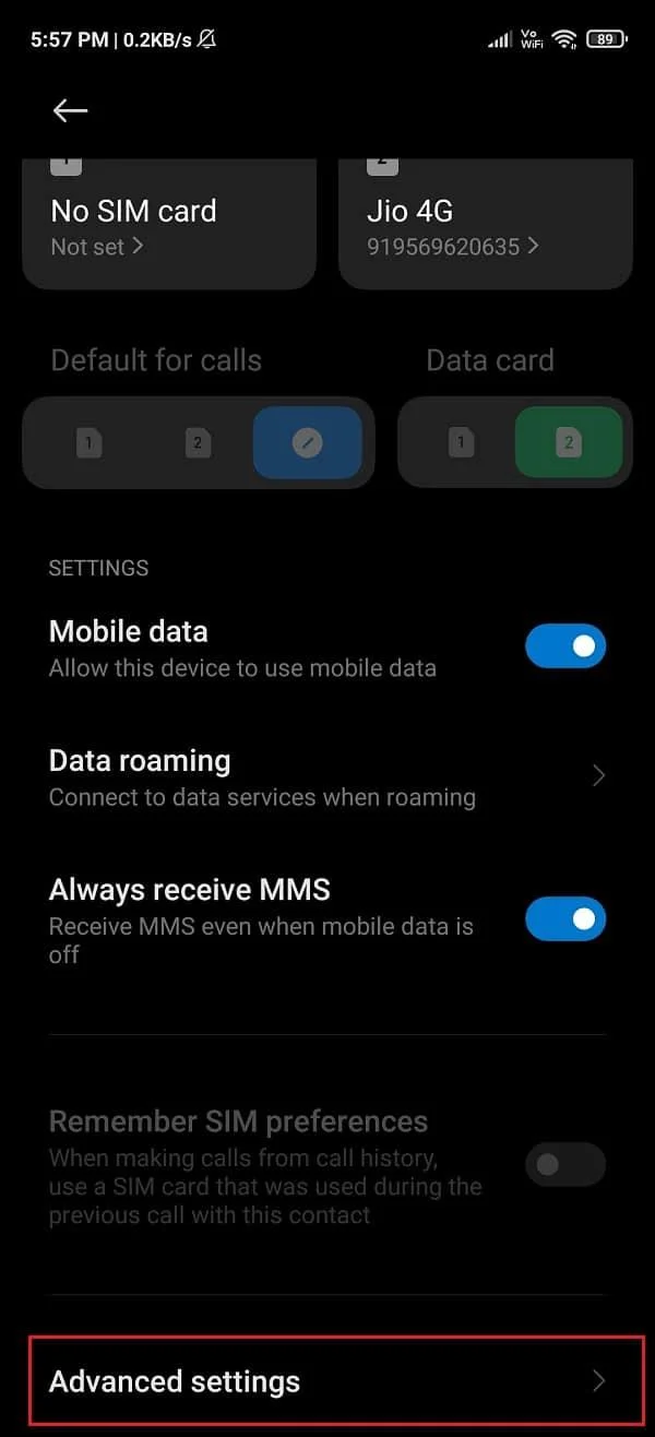 Hoe te controleren of uw telefoon 4G heeft ingeschakeld?