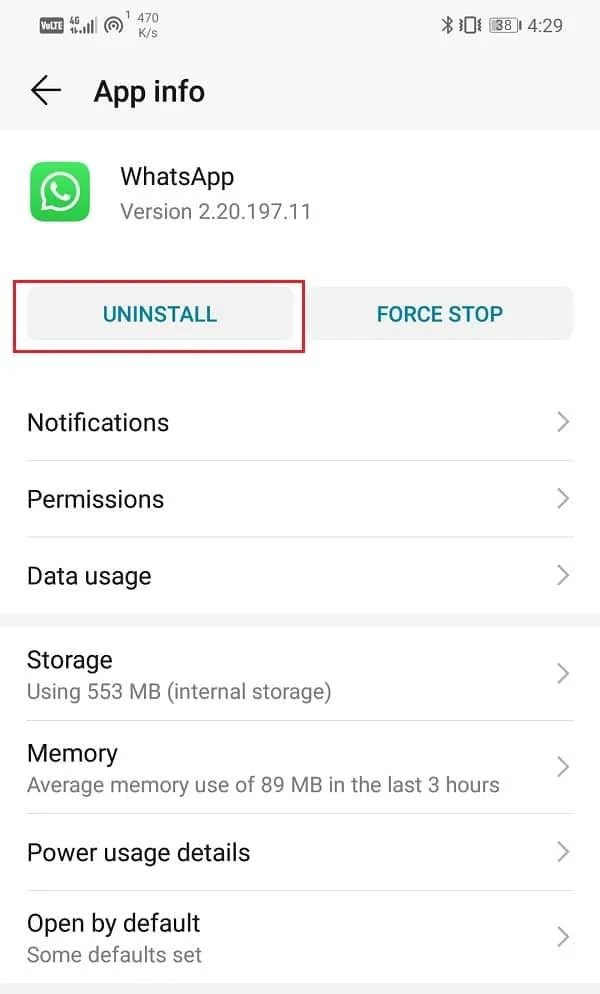 Android-apps repareren die zichzelf automatisch sluiten