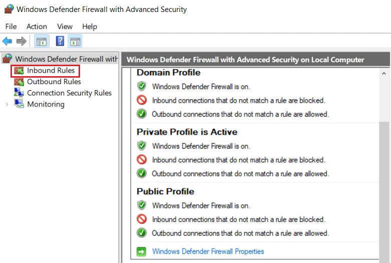 如何在 Windows Defender 防火牆中阻止或取消阻止程序 如何在 Windows Defender 防火牆中阻止或取消阻止程���