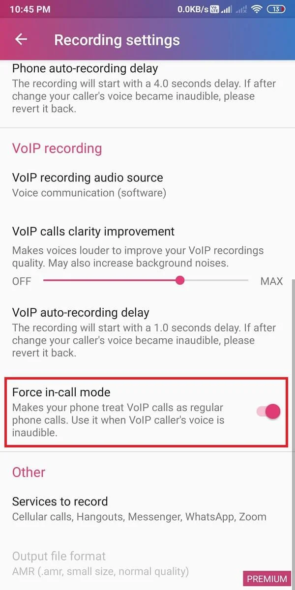 WhatsAppのビデオ通話と音声通話を録音する方法は？