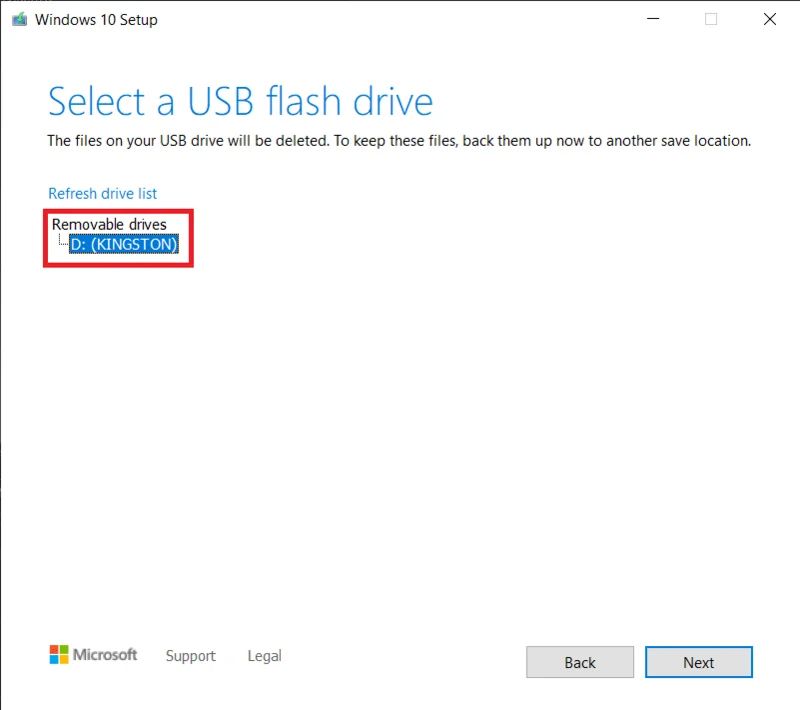修復 Windows 10 無法從 USB 啟動