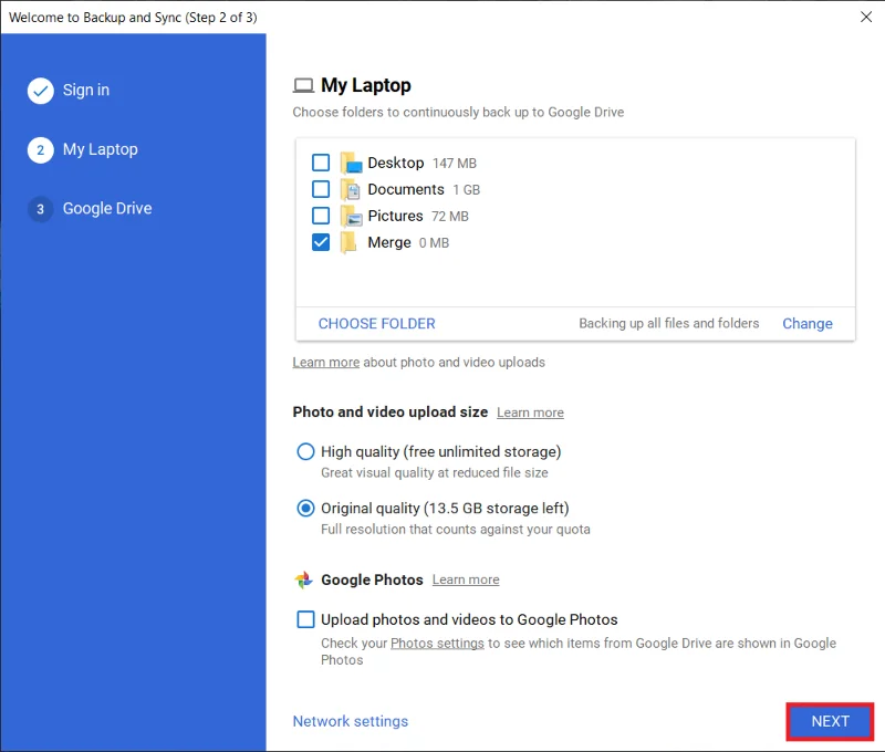 複数のGoogleドライブとGoogleフォトのアカウントをマージする