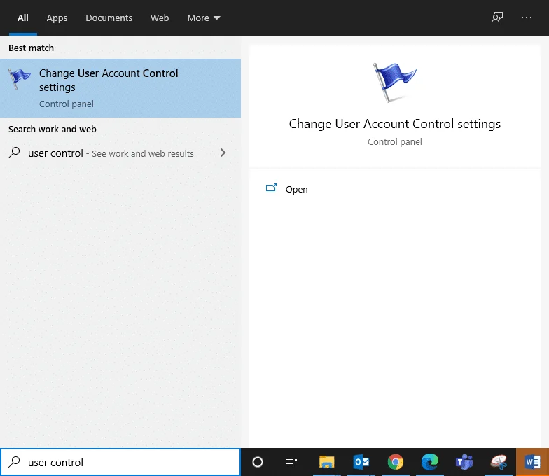 如何在 Windows 系統中啟用用戶帳戶控制