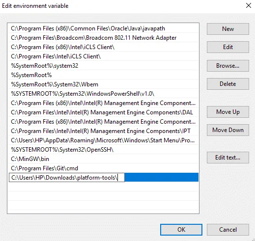 Windows 10にADB（Android Debug Bridge）をインストールする方法