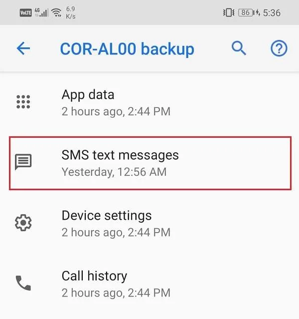 如何在 Android 上備份和恢復短信