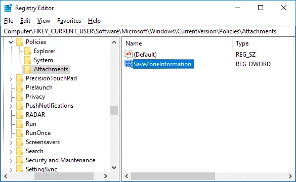 Repareer dat gedownloade bestanden niet worden geblokkeerd in Windows 10
