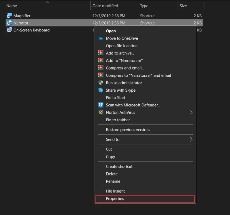 如何在 Windows 10 中關閉講述人語音