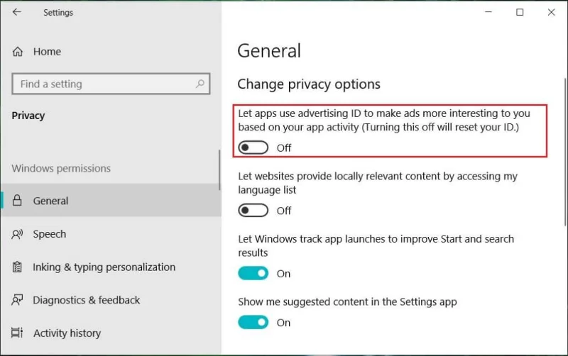 Désactiver la collecte de données dans Windows 10 (protéger votre vie privée)