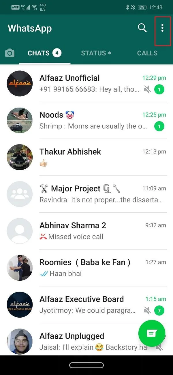 WhatsAppの一般的な問題を修正する