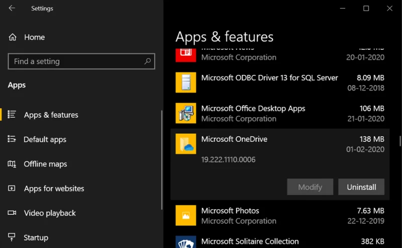 Cara Memasang atau Nyahpasang OneDrive dalam Windows 10