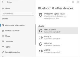 Cómo cambiar el nombre de los dispositivos Bluetooth en Windows 10