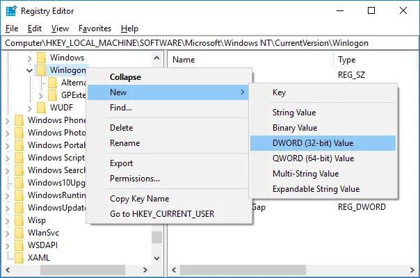 تمكين أو تعطيل تسجيل الدخول الآمن في نظام التشغيل Windows 10