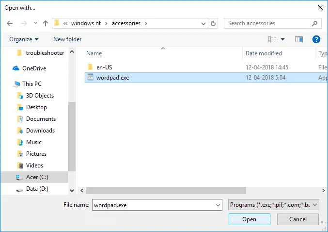 Windows10でデフォルトのプログラムを変更する方法