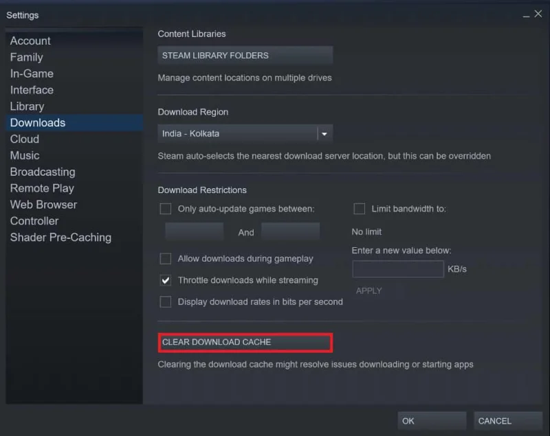 加快 Steam 下載速度的 4 種方法 加快 Steam 下載速度的 4 種方法