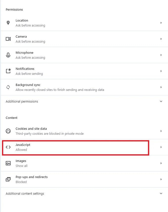 Cómo habilitar o deshabilitar JavaScript en su navegador