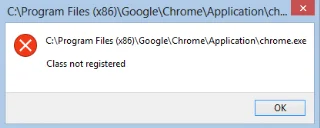 Fix Klasse niet geregistreerd fout in Windows 10
