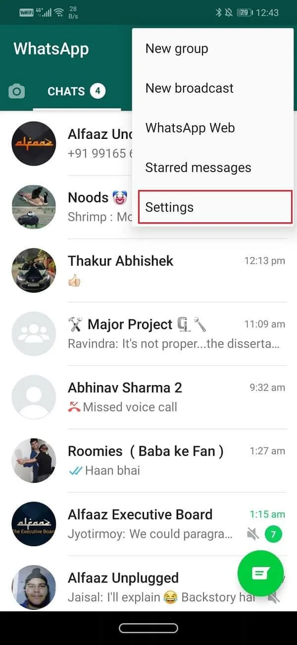 WhatsAppの一般的な問題を修正する