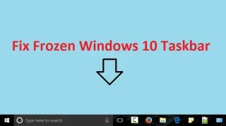 9 manieren om de Frozen Windows 10-taakbalk te repareren