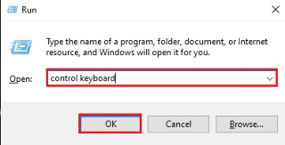 修復 Windows 10 中的鍵盤輸入延遲 修復 Windows 10 中的鍵盤輸入延遲